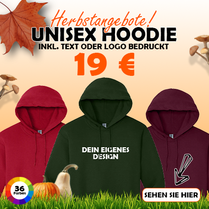 Hoodie bedrucken