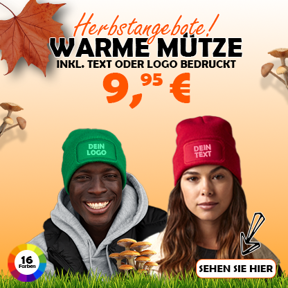 Mütze bedrucken