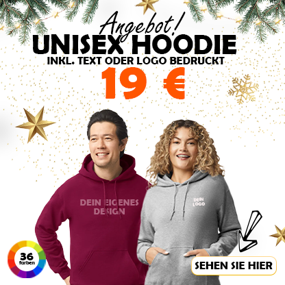 Hoodie bedrucken
