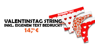Valentinstag string