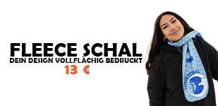 Fleece schal bedrucken