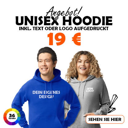 Hoodie bedrucken