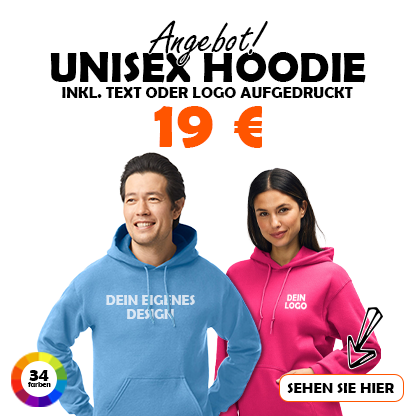 Hoodie bedrucken