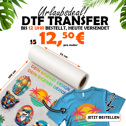 DTF Transfer pro Meter bestellen