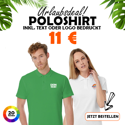 Poloshirt bedrucken