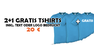 2+1 gratis T-shirts