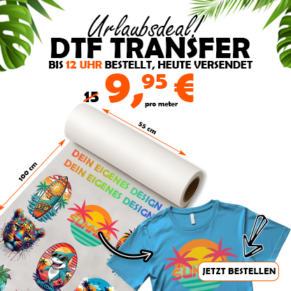 DTF Transfer pro Meter bestellen