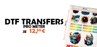 DTF Transfer pro Meter bestellen