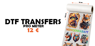 DTF Transfer pro Meter bestellen